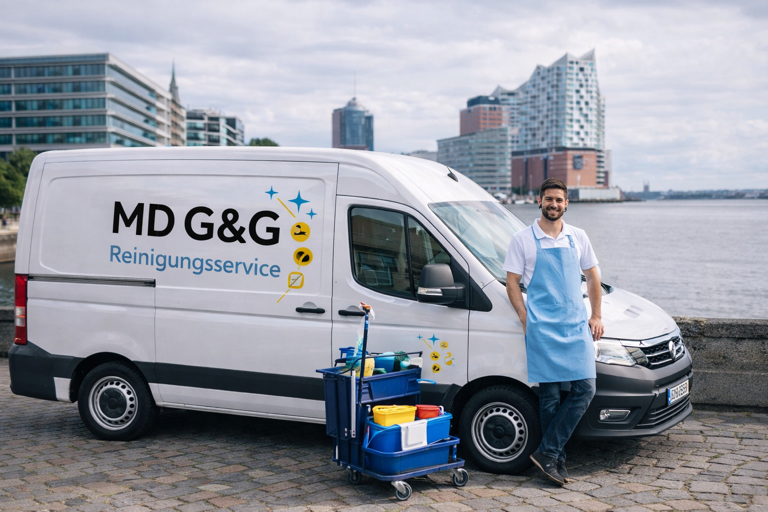 MD G&G Reinigungsservice Fahrzeug